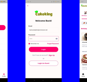 Cakeking Customer App